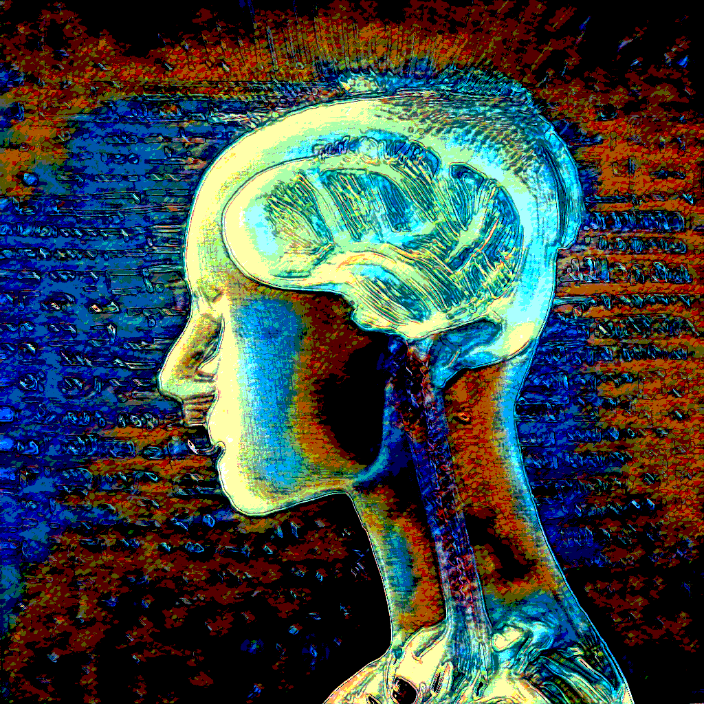 Illustration of artificial general intelligence — agents optimize objectives, they don't form intent