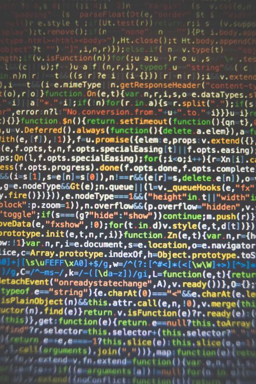 Code on a dark screen, representing the control API that should stay off the network