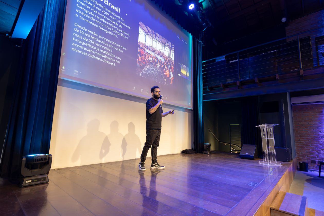 Modern conference presentation with a speaker on stage — Ecosystem Day at In The Loop 2026, Berlin