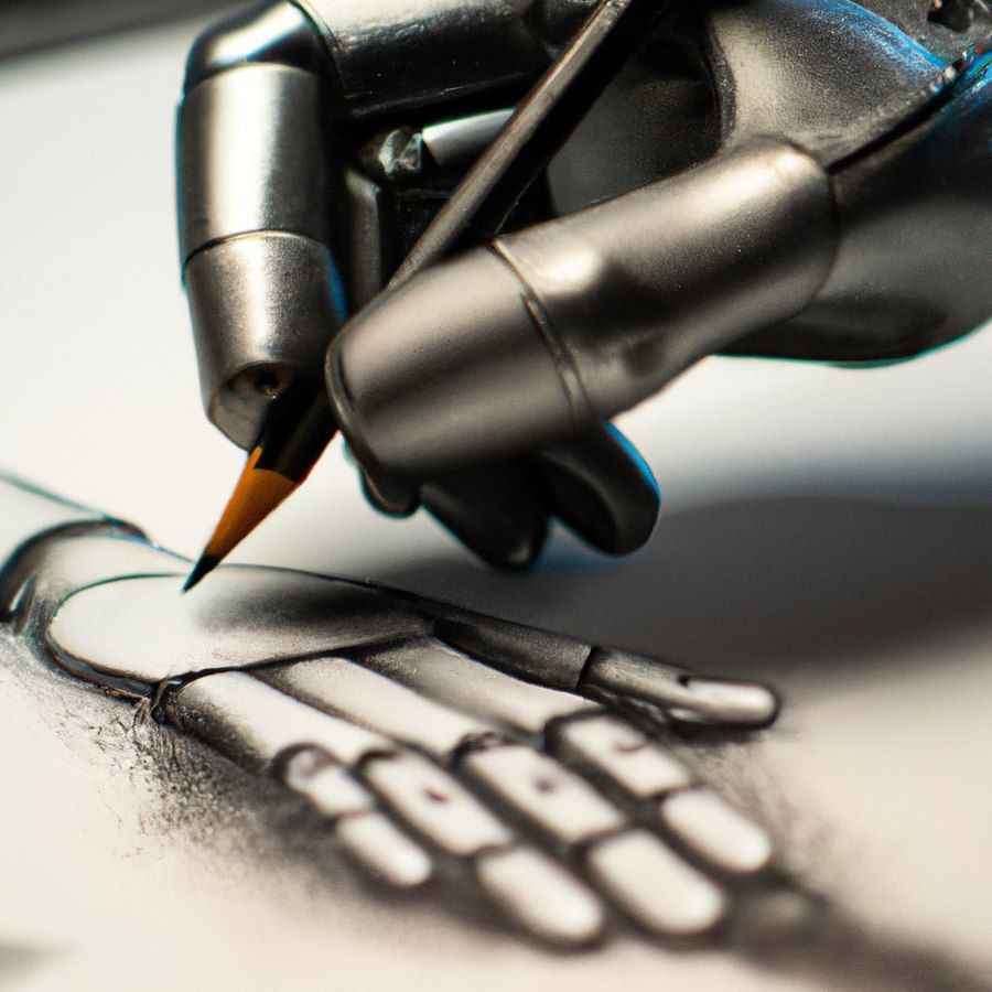 An AI-generated illustration of a robotic hand reaching toward a network, representing the tension between agent autonomy and human oversight